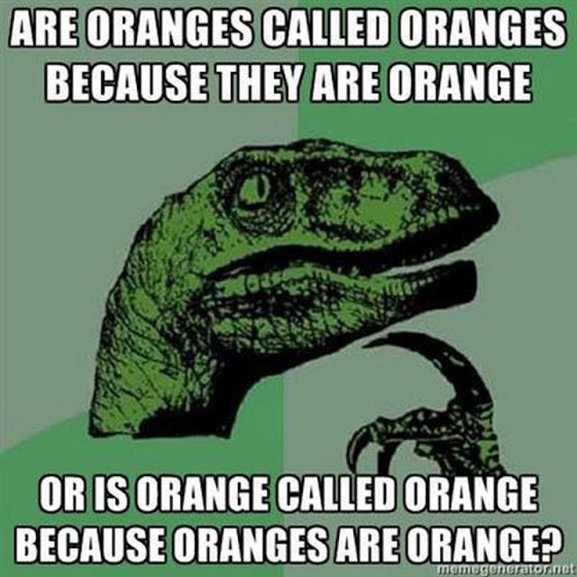 Roses are Red, Oranges are Orange